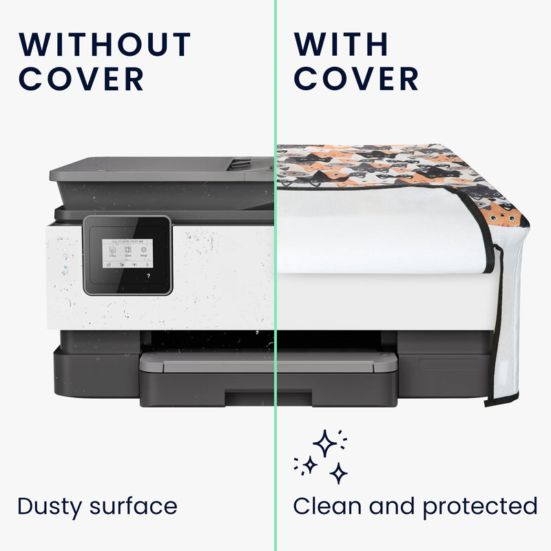 kwmobile Cover compatible with HP OfficeJet 8015e / OfficeJet 8122e Case Bag for Printer Dust Cover Protective Hood Protective Case