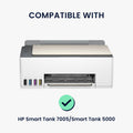 kwmobile Cover Compatible with HP Smart Tank 7005 / Smart Tank 5000 Case Bag for Printer Dust Cover Protective Hood Protective Cover