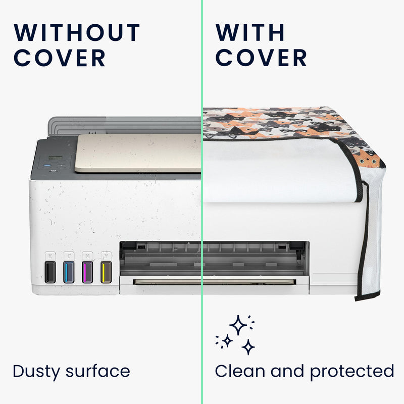 kwmobile Cover Compatible with HP Smart Tank 7005 / Smart Tank 5000 Case Bag for Printer Dust Cover Protective Hood Protective Cover