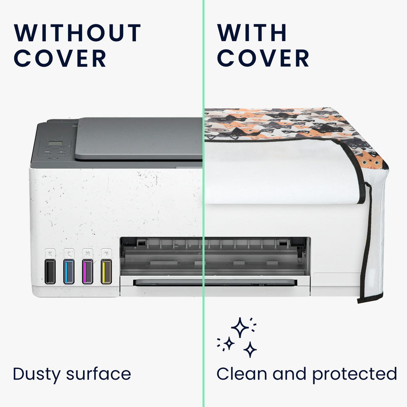 kwmobile Cover compatible with HP Smarttank 5105 / Smarttank 5101 Case Bag for Printer Dust Cover Protective Hood Protective Cover