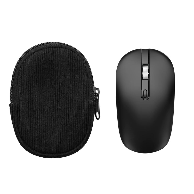 kwmobile Mouse Pouch compatible with HP Z3700 / Anmck M1P / AE WISH ANEWISH / cimetech TM013 Case - Cover for Bluetooth Mouse made of Durable Neoprene Fabric