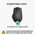 kwmobile Mouse Bag compatible with HP 280M Silent / Logitech M705 Case for Bluetooth Mouse made of durable fabric