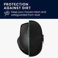 kwmobile Mouse Bag compatible with HP 280M Silent / Logitech M705 Case for Bluetooth Mouse made of durable fabric