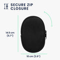 kwmobile Mouse Bag compatible with HP 280M Silent / Logitech M705 Case for Bluetooth Mouse made of durable fabric