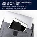 kwmobile Mouse Bag compatible with HP 280M Silent / Logitech M705 Case for Bluetooth Mouse made of durable fabric