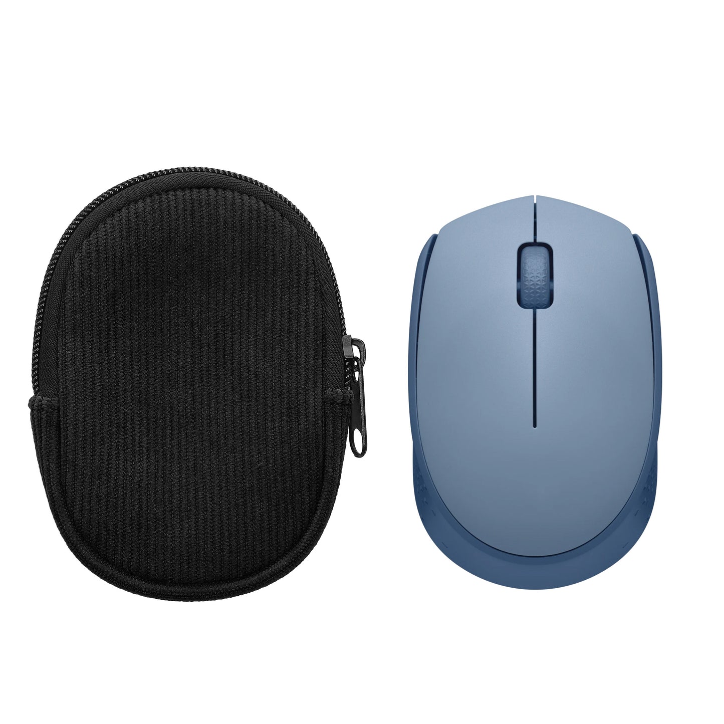 kwmobile Mouse Bag Compatible with Logitech M171 Case - Cover for Bluetooth Mouse Made of Robust Neoprene Fabric