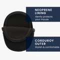 kwmobile Mouse Bag Compatible with Logitech M171 Case - Cover for Bluetooth Mouse Made of Robust Neoprene Fabric