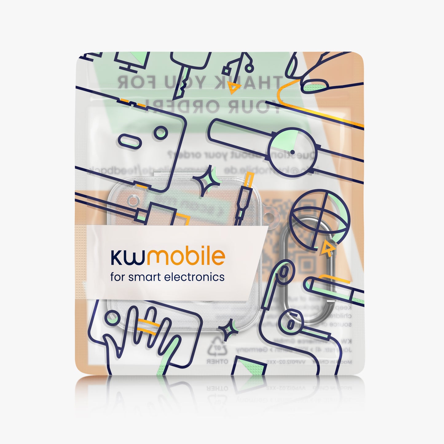 kwmobile Case compatible with Nothing Ear (3) 2025 Headphone Case Protective Cover