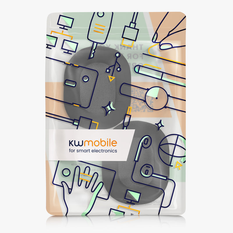 kwmobile Ear Pads for Corsair HS55 Earpad Replacements Headphone Spare Parts Headphone Replacement Pads with Cooling Effect