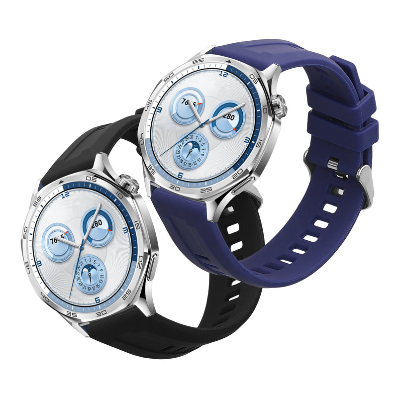 kwmobile Watch Strap for Huawei Watch GT6 Pro 46mm / GT6 46mm / GT5 Pro 46mm / GT5 46mm Bracelet Fitness Tracker Band Set Replacement Strap Smartwatch