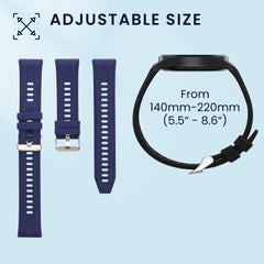 kwmobile Uhrenarmband für Huawei Watch GT6 Pro 46mm / GT6 46mm / GT5 Pro 46mm / GT5 46mm Armband Fitnesstracker Band