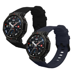 Amazfit T-Rex3 Pro 48mm 2x TPU Replacement Strap Set 14 - 22 cm