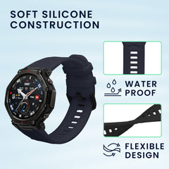 kwmobile Uhrenarmband für Amazfit T-Rex3 Pro 48mm Armband Fitnesstracker Band Set Ersatzarmband Smartwatch - Sonstiges