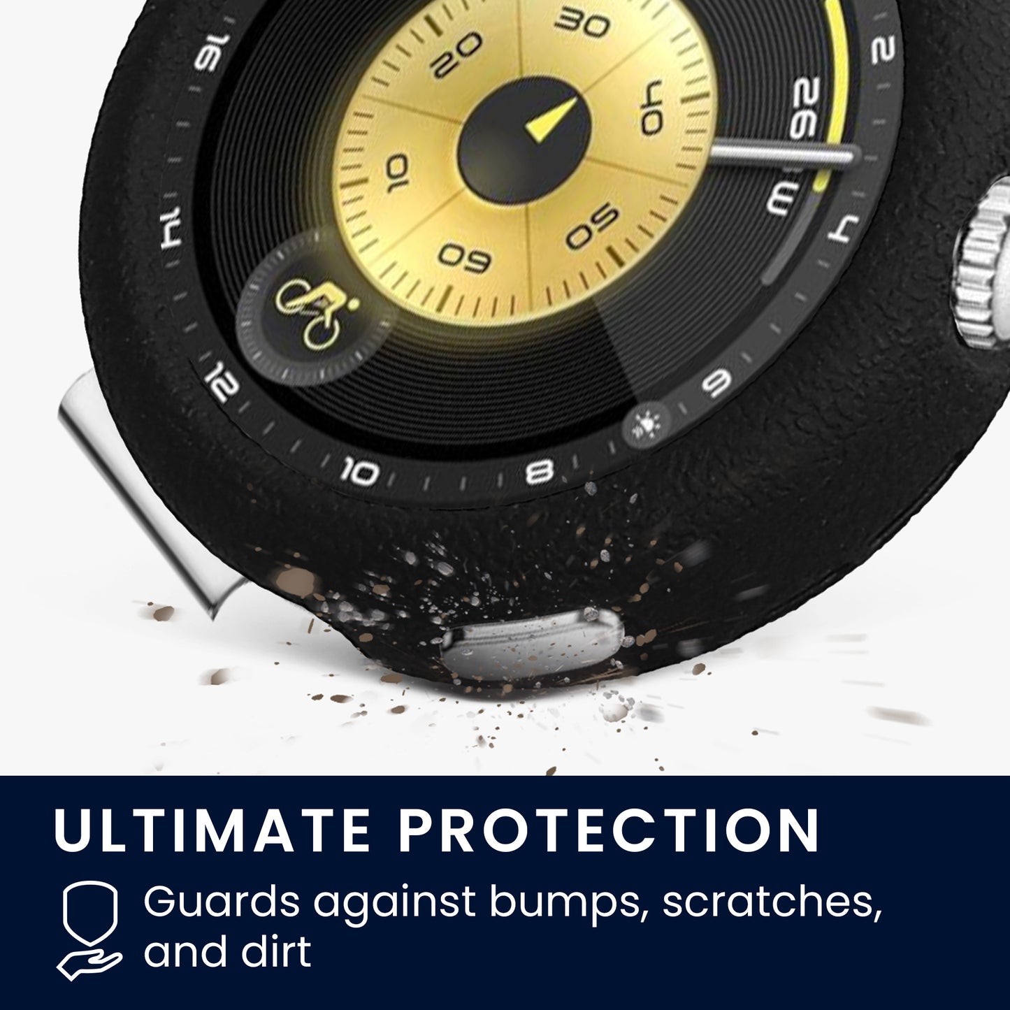 kwmobile Case Compatible with Huawei Watch GT6 41mm Cover - Fitness Tracker Soft Smartwatch Case