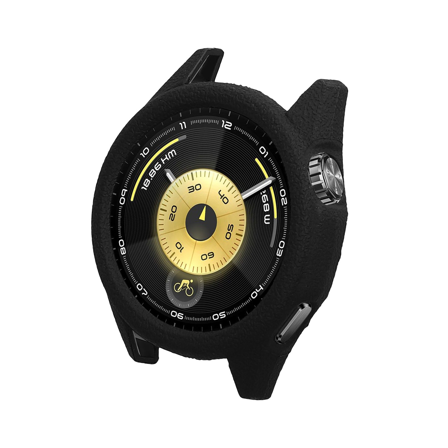 kwmobile Protective Case compatible with Huawei Watch GT6 46mm Case Fitness Tracker Case Soft Smartwatch Case