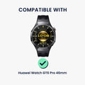 kwmobile Case Compatible with Huawei Watch GT6 Pro 46mm Case Fitness Tracker Cover Soft Smartwatch Case