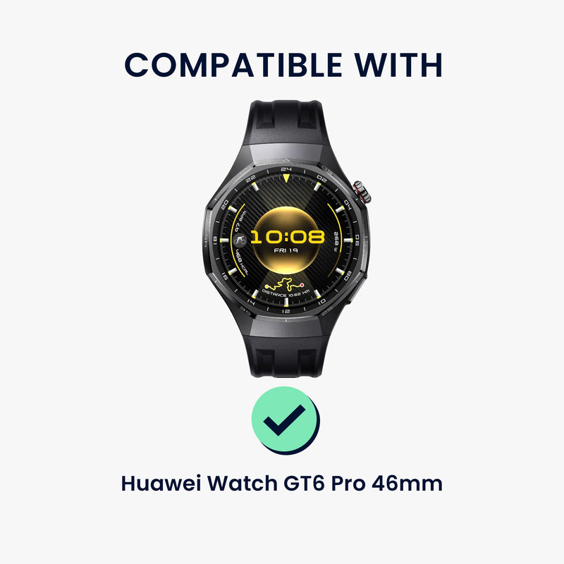kwmobile Case Compatible with Huawei Watch GT6 Pro 46mm Case Fitness Tracker Cover Soft Smartwatch Case