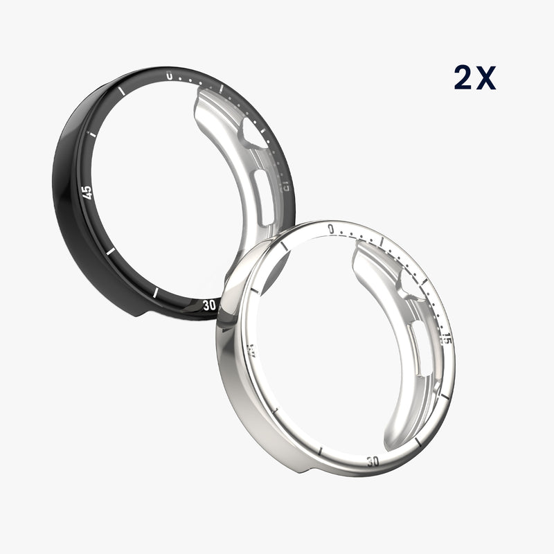 kwmobile Case for Huawei Watch GT6 41mm Fullbody Display Cover Set