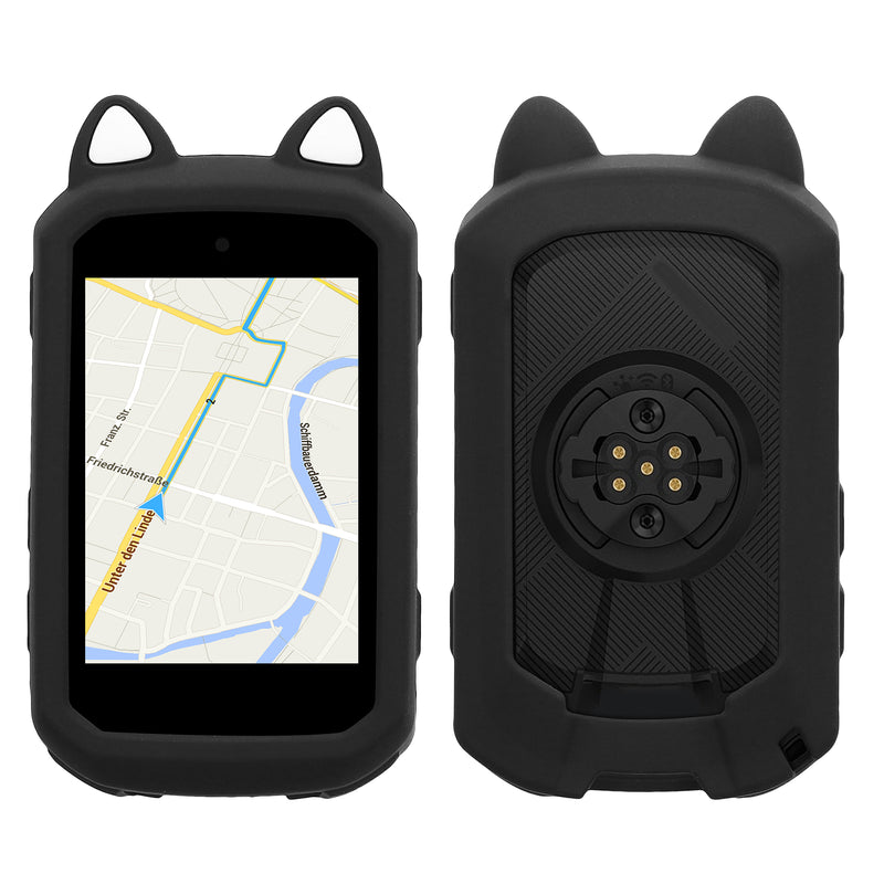 kwmobile Case Compatible with Garmin Edge 850 / 550 - Back Cover for Bike GPS Computer - Protective Cover Bike Computer