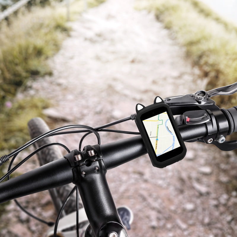 kwmobile Case Compatible with Garmin Edge 850 / 550 - Back Cover for Bike GPS Computer - Protective Cover Bike Computer