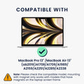 kwmobile Privacy Screen Protector for Apple MacBook Pro 13.3 M1 M2 Film Anti-Spy Screen Privacy Film Laptop Film Magnetic Anti-Spy Film Laptop Protection