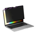 kwmobile Privacy Screen Protector for Apple MacBook Air 13.6 M3 2024 A3113 / M2 A2681 Film - Anti-Spy Privacy Screen - Laptop Film - Laptop Protection