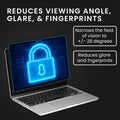 kwmobile Privacy Screen Protector for Apple MacBook Pro 16.2 2024 M4 A3403 / A3186 Film - Privacy Screen - Magnetic Laptop Film - Anti-Spy Film - Laptop Protection