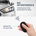 kwmobile Car Key Cover compatible with Mercedes Benz 3-Button Smart Car Key Cover
