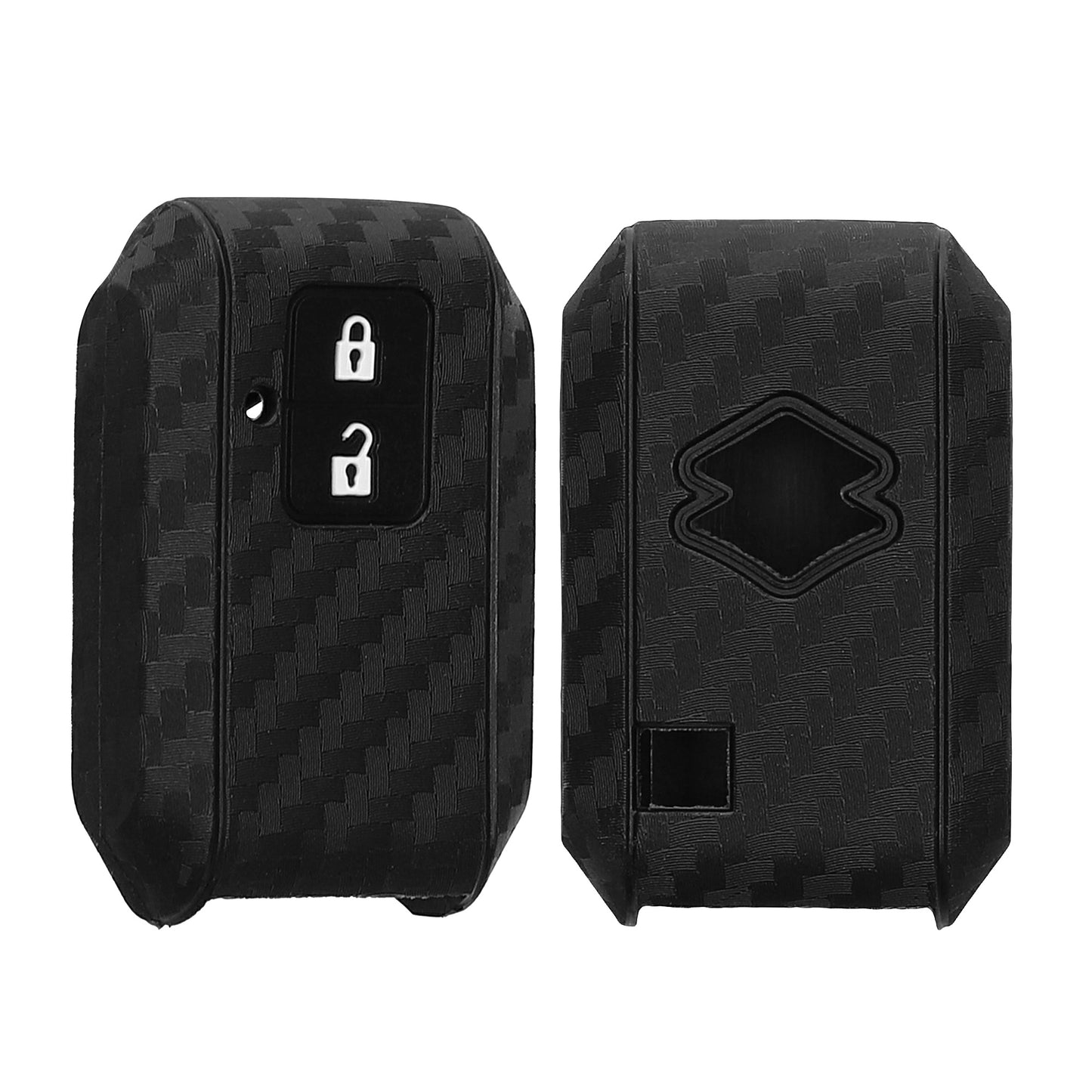 kwmobile Car Key Cover Compatible with Suzuki 2-Button Car Key Keyless Go Cover