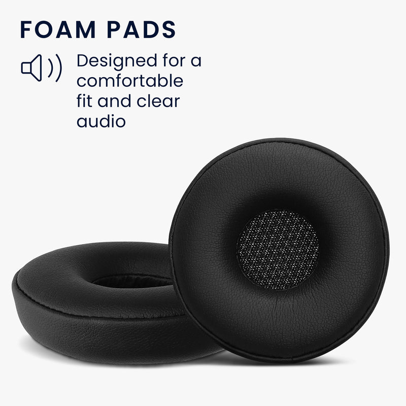 kwmobile Ear Pads for Jabra Engage 50 / Engage 30 Earpad Replacement Parts Headphone Replacement Pads for Over Ear Headphones