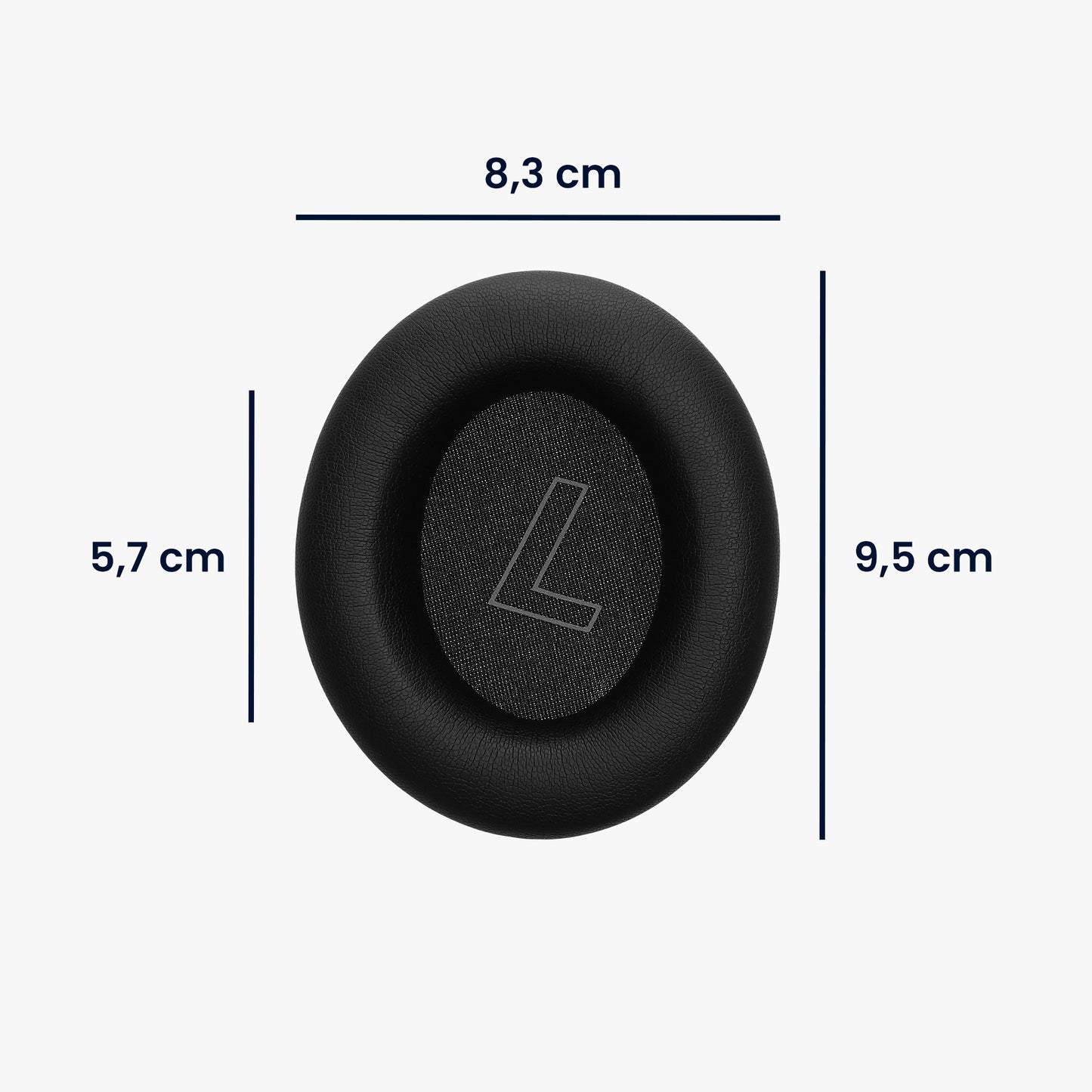 kwmobile Ear Pads for HyperX Cloud Mix 2 Earpads Replacement Ear Cushions Headphone Replacement Parts Headphone Replacement Pads Over Ear Headphones