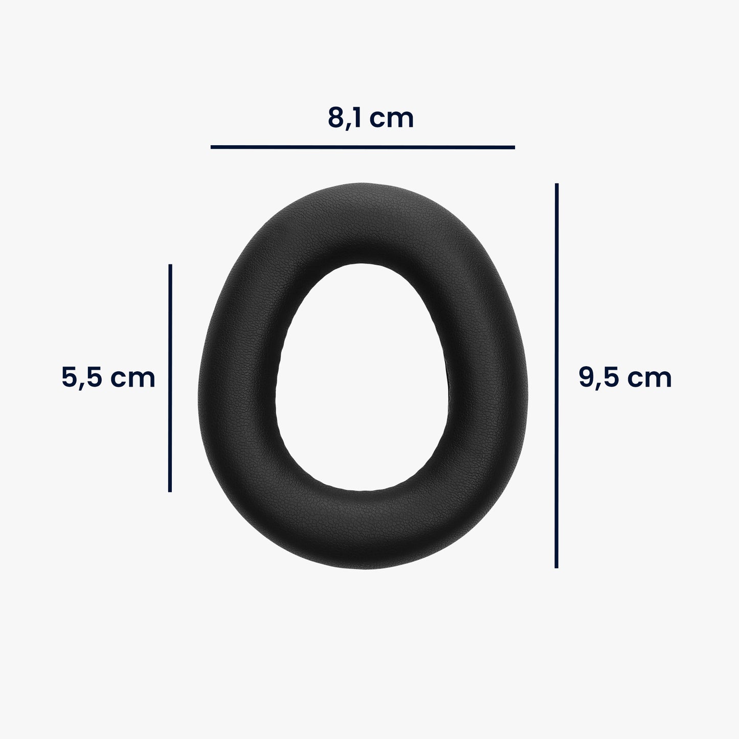 kwmobile Ear Pads for Beyerdynamic AVENTHO 300 Ear Cushions Replacement Ear Pads Headphone Spare Parts Headphone Replacement Pads Over Ear Headphones