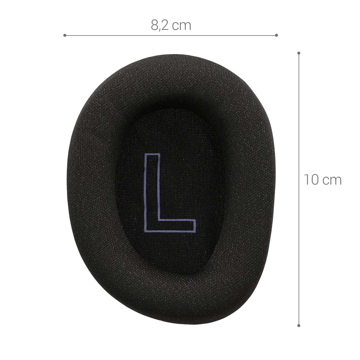 kwmobile Ear Pads for Logitech G G522 LIGHTSPEED Ear Cushions Replacement Headphone Parts Over Ear Headphones