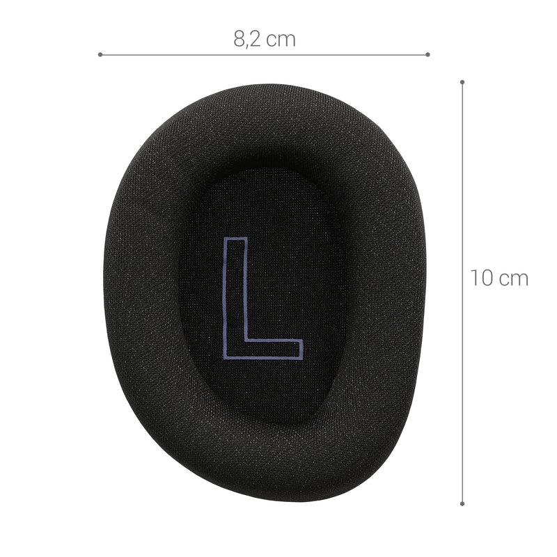 kwmobile Ear Pads for Logitech G G522 LIGHTSPEED Ear Cushions Replacement Headphone Parts Over Ear Headphones