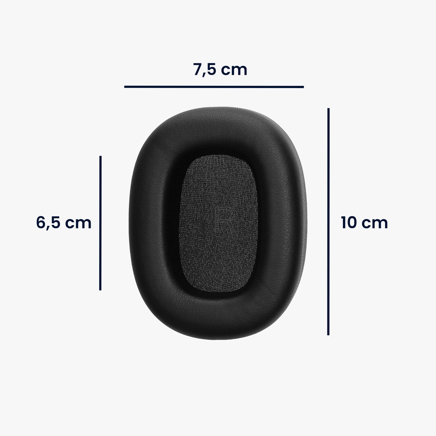 kwmobile Ear Pads for Bowers & Wilkins PX7 S3 Ear Cushions Replacement Headphone Spare Parts Over-Ear Headphones