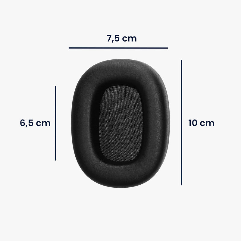 kwmobile Ear Pads for Bowers & Wilkins PX7 S3 Ear Cushions Replacement Headphone Spare Parts Over-Ear Headphones