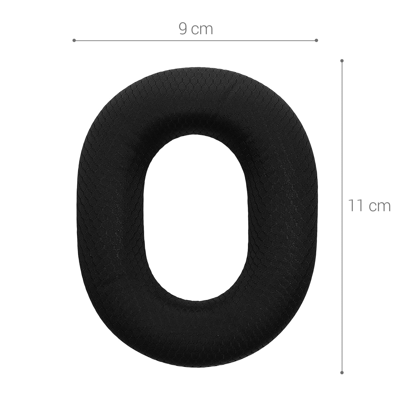 kwmobile Ear Pads for Razer BlackShark V3 Pro Earpads Replacement Headphone Spare Parts Over Ear Headphones