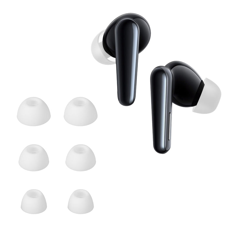kwmobile 6x Polster kompatibel mit Anker Soundcore Liberty 5 - 3 Größen - Silikon Ohrstöpsel In-Ear Kopfhörer Weiß  