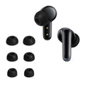 kwmobile 6x Polster kompatibel mit Anker soundcore P40i - 3 Größen - Silikon Ohrstöpsel In-Ear Kopfhörer Schwarz  