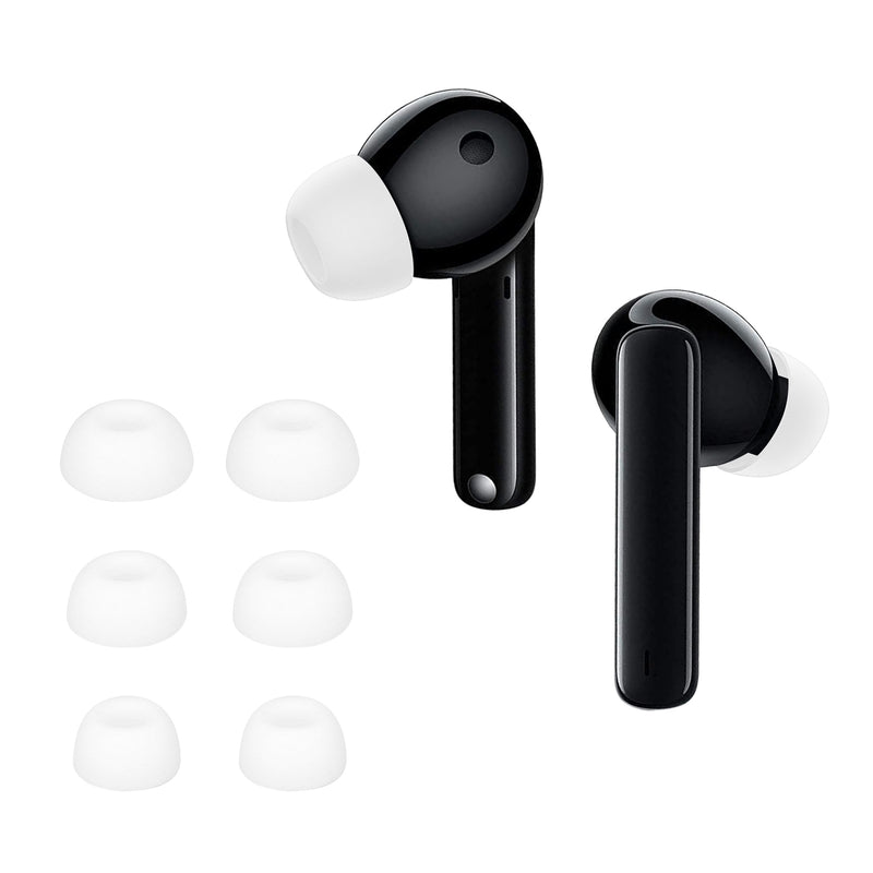 kwmobile 6x Polster kompatibel mit Huawei Freebuds 4i - 3 Größen - Silikon Ohrstöpsel In-Ear Kopfhörer Weiß  