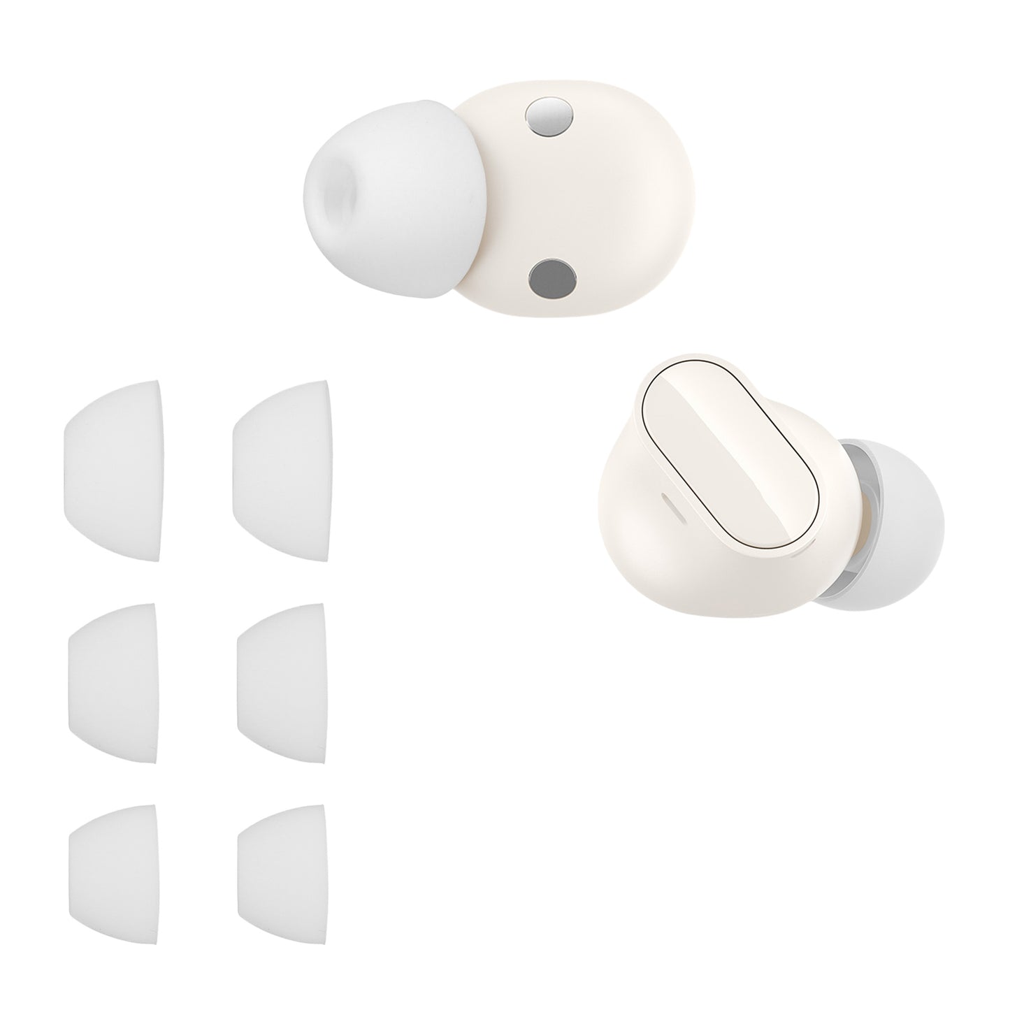 kwmobile Earpads Compatible with Beats Studio Buds