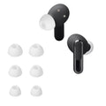 kwmobile 6x Polster kompatibel mit JBL Live Beam 3 - 3 Größen - Silikon Ohrstöpsel In-Ear Kopfhörer Weiß  
