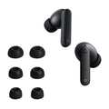 kwmobile 6x Polster kompatibel mit CMF by Nothing Buds Pro 2 - 3 Größen - Silikon Ohrstöpsel In-Ear Kopfhörer Schwarz  