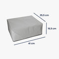 kwmobile Cover compatible with Brother DCP-J1140DW / DCP-J1050DW / DCP-J1313DW - Printer Bag Case - Dust Cover Protective Hood Cover