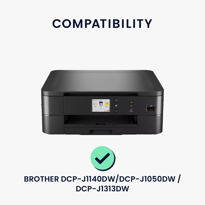 kwmobile Cover compatible with Brother DCP-J1140DW / DCP-J1050DW / DCP-J1313DW - Printer Bag Case - Dust Cover Protective Hood Cover