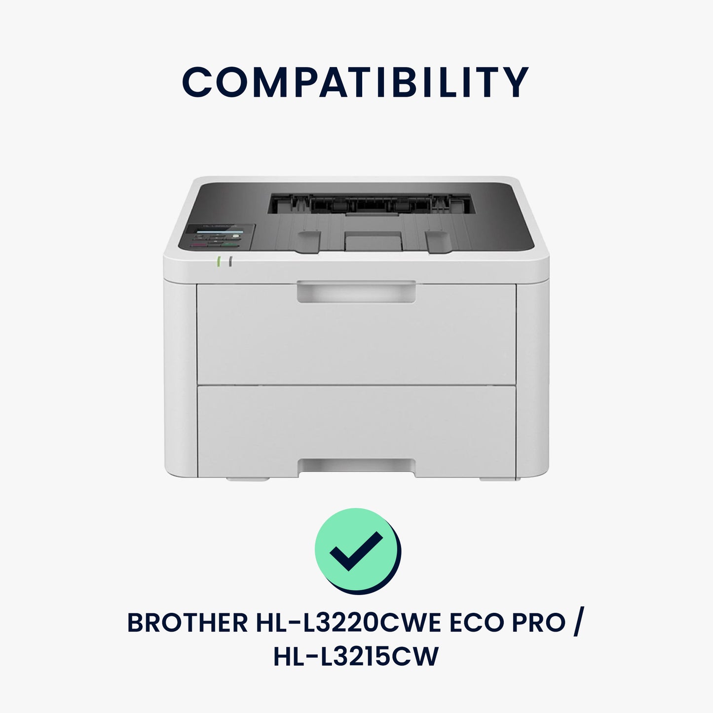 kwmobile Cover compatible with Brother HL-L3220CWE Eco Pro / HL-L3215CW - Printer Dust Cover Protective Hood Case