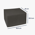 kwmobile Cover compatible with Epson EcoTank ET-5150 - Bag Case Printer - Dust Cover Protective Cover Protective Casing