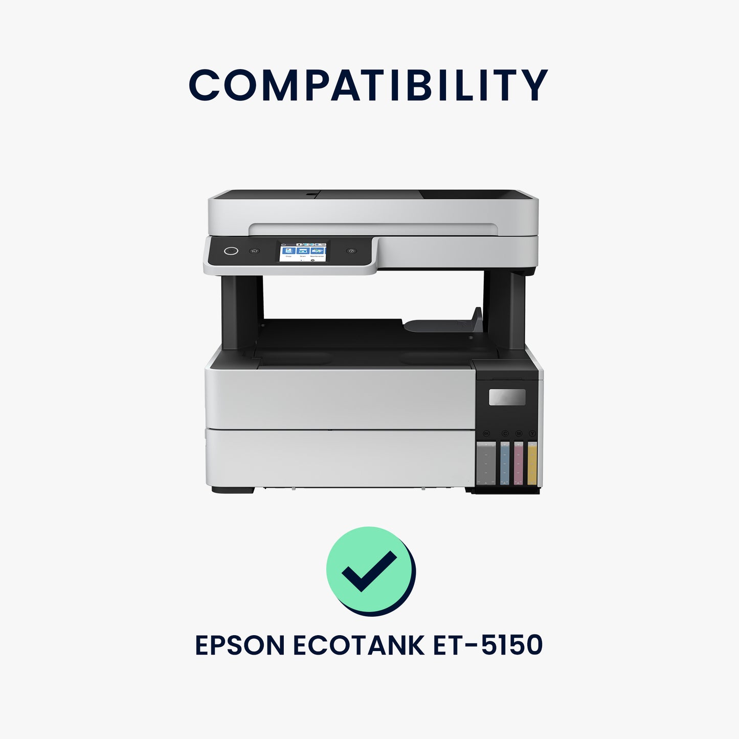 kwmobile Cover compatible with Epson EcoTank ET-5150 - Bag Case Printer - Dust Cover Protective Cover Protective Casing