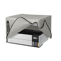 kwmobile Cover kompatibel mit Epson EcoTank ET-5150 - Tasche Hülle Drucker - Staubschutzhülle Schutzhaube Schutzhülle - Hellgrau Hellgrau  