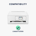 kwmobile Cover compatible with Canon TS7650i - Printer Bag Case - Dust Cover Protective Hood Protective Sleeve